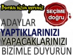 Adaylara zel Sayfa Yaptk